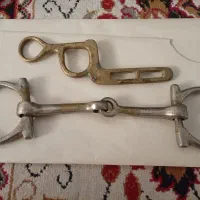 لوازم اسب دهنی جنس قدیم .برنجی