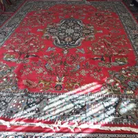 فرش ۱۲متری طرح شکاری|فرش|بروجرد, |دیوار