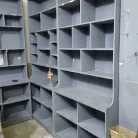 قفسه های چوبی ویترین