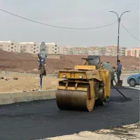 محوطه سازی اکیب پخش دستی آسفالت/کرایه غلطک/کاتربرش
