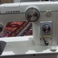 چرخ خیاطی ژانومه۸۰۲ بدنه فلزی کاملا اورجینال|چرخ خیاطی و ریسندگی|هشتگرد, شهرک پارسیان|دیوار