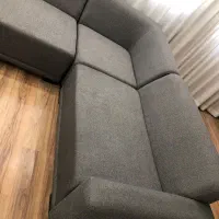 مبل ال راحتی نو استفاده نشده طوسی رنگ