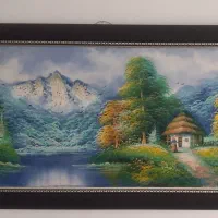 چند سطل رنگ و تابلو دیواری خانه|ظروف نگهدارنده، پلاستیکی، یکبارمصرف|قم, پردیسان|دیوار