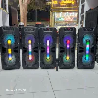 اسپیکر ۲ساب۸اینچ میکروفون دار زیر قیمت کارخانه|سیستم صوتی خانگی|تبریز, |دیوار