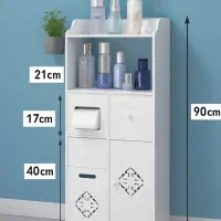 کمد نظم دهنده استند شلف ایستاده سطل زباله جادستمال