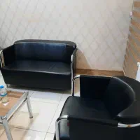 نیم ست اداری چرم برند کامپی سیستم|مبلمان اداری|مشهد, ایثار|دیوار