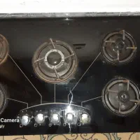 گازرومیزی ۵شعله درجه یک بدون ترملکوب|اجاق گاز و لوازم برقی پختوپز|چمستان, |دیوار