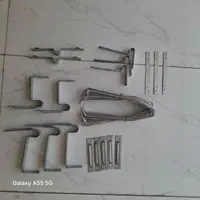 میلگرد بستر ، قلاب و گیره ،انواع وال پست و وادار|مصالح و تجهیزات ساختمان|اهواز, فرهنگ شهر|دیوار