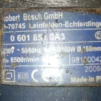 سنگ جت بزرگ مارک بوش|ابزارآلات|اهواز, کمپلو شمالی|دیوار