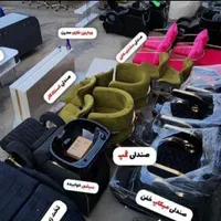 صندلی آرایشگاهی مدل سزار /کانتر آرایشگاهی
