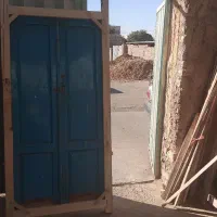 درب چوبی قدیمی|مصالح و تجهیزات ساختمان|تهران, آسمان|دیوار