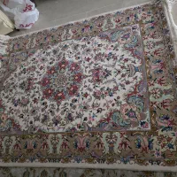 فرش دستباف جفت کاشان کرکی آکبند نو