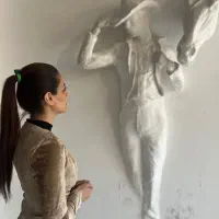 دیزاین داخلی،صخره،ورق طلا،نقاشی،گچ بری مدرن