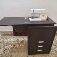 چرخ خیاطی کاچیران مدل وستا به همراه میز