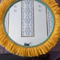 آینه مکرومه ای