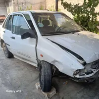 پراید مدل ۹۲ تصادفی