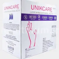 دستکش جراحی کم پودر یونیکیر UNIKCARE