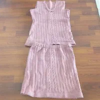 جلیقه دامن کاموایی