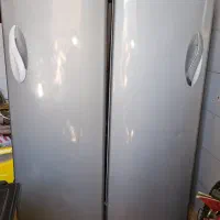 یخچال  امرسان دوقلو توسی درحد نو