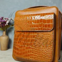 کیف دوشی چرم طبیعی