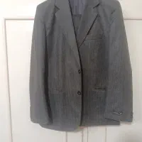 کت و شلوار طوسی سایز 46