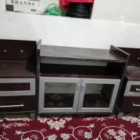 میز ارایش دو تا پا تختی بغل