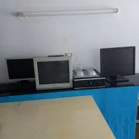 مینی کیس hpنسل سه رم ۸ ssd128 با مانیتور ۲۰ اینچ