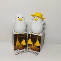 چراغ خواب سیلیکونی پاندا واردک کلاه دار بدون کلاه|چراغ خواب و آباژور|قم, چهل درخت|دیوار