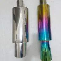 منبع اگزوز سراگزوز سردنده طرح دار سایلنسر|قطعات یدکی و لوازم جانبی|آبادان, |دیوار