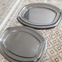 سینی استیل بزرگ