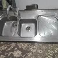 سینگ ظرفشویی البرز باکاسه خیلی عمیق باشیربرنجی