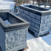 گلدان بتنی|مصالح و تجهیزات ساختمان|خسروشاه, |دیوار