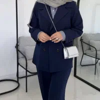 کت و شلوار سرمه ای تیره