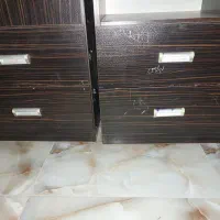 کمد ایستاده ام دی اف دوتکه در حد نو