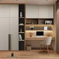 میز تحریر و میز کار همراه با کمد اقساطی