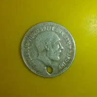 سکه قدیمی نقره وکمیاب ادرواردهفتم