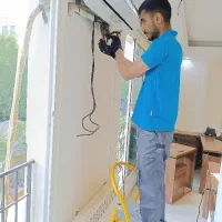 سرویس و نصب کولر گازی داکت اسپلیت چیلر