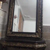 آیینه کنسول چوبی