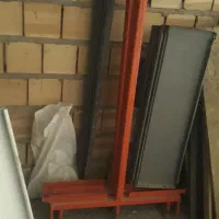 مقدااری وسایل منزل پنکه سقفی فرش قفسه مغازه