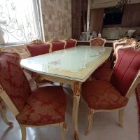 مبل استیل با نهارخوری