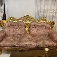 مبل استیل طرح فرشته و ویترین