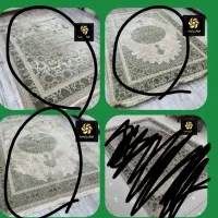 خریدارم فرش گرد نسکافه ای سبز ۱/۵متری