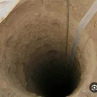 حفره چاه در شهره دندی زنجان