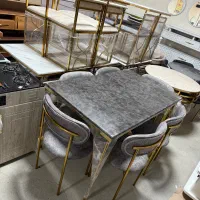 پخش میز غذاخوری فلزی آبکاری فورتیک کار تهران|میز و صندلی غذاخوری|ارومیه, |دیوار