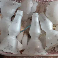 شیشه کریستال لوستر فروشی