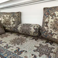 پشتی شاهنشین ترمه یزد|مبلمان خانگی و میز عسلی|اسفراین, |دیوار