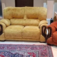 مبل راحتی 11 نفره با میز جلو مبلی و 4 عدد عسلی