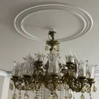 یک جفت لوستر و اینه