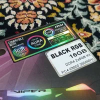 رم کامپیوتر PATRIOT VIPER RGB 16GB 3600 DDR4 STOCK|قطعات و لوازم جانبی رایانه|تهران, استخر|دیوار