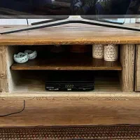 میز تلویزیون تمام چوب